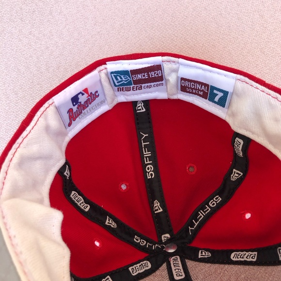 New Era 59Fifty Vintage Minnesota Twins MLB Made USA Fitted Hat Cap Sz 7 - Picture 13 of 14